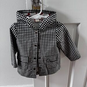 Tucker + Tate Gingham Hooded Jacket (12 months)